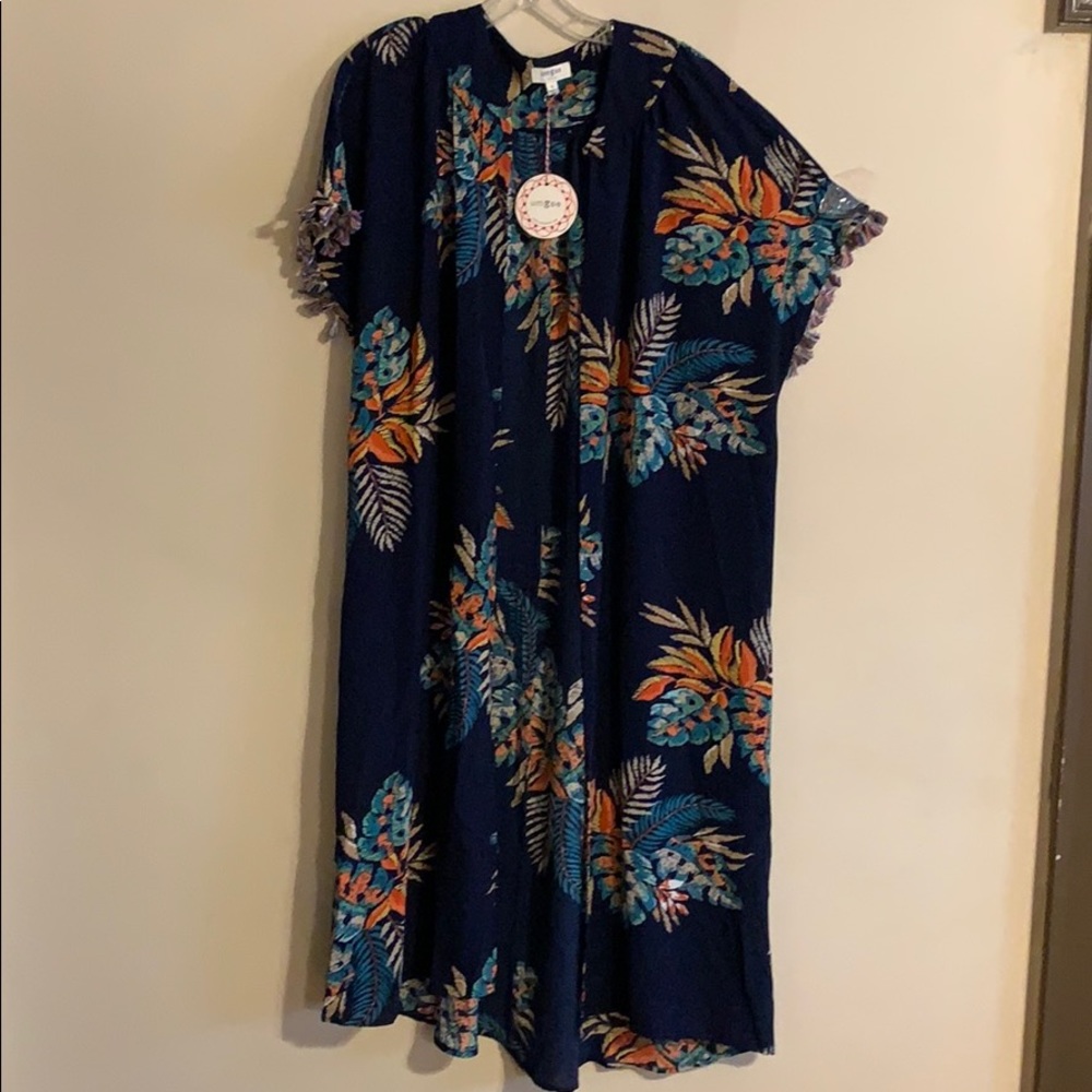 New long floral kimono - Picture 4 of 8